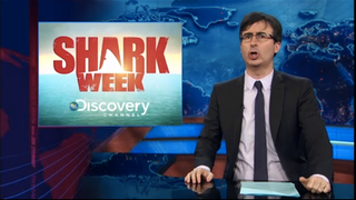 John Oliver Is Seriously Pissed About That Fake Shark Week Documentary